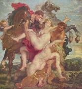 Peter Paul Rubens Raub der Tochter des Leukippos painting
